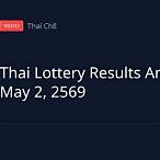 thai lottery results 2 may 2022